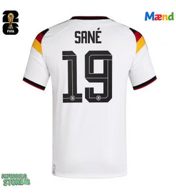 Tyskland Leroy Sane #19 Replika Hjemmebanetrøje VM 2026 Kortærmet